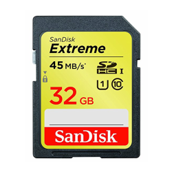 SanDisc SDHC Extreme 32GB