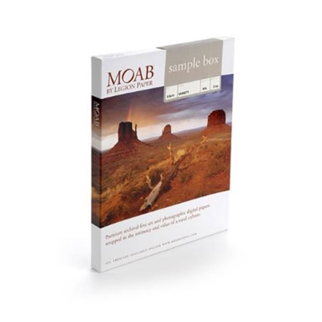 Sample Box carte Moab – 2 fogli A4 x 11 tipi di carta