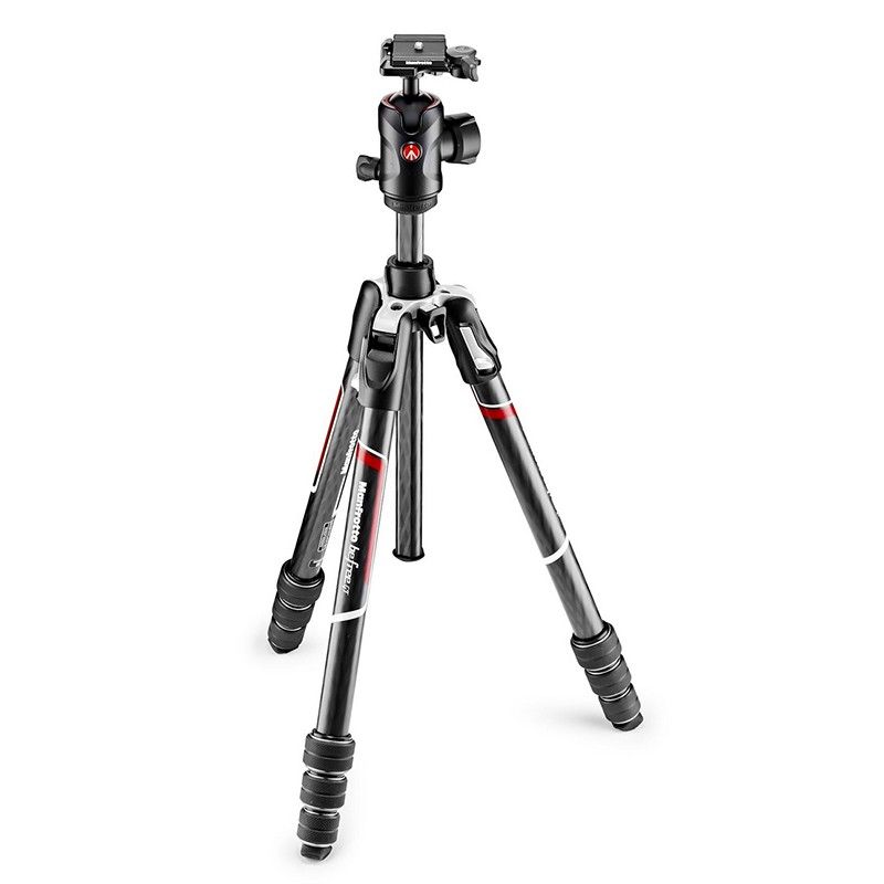 Manfrotto Kit Befree Advanced GT in carbonio 4 sezioni con testa a sfera