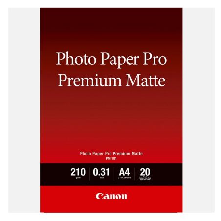 Carta fotografica Canon Premium Matte PM-101 A4 - 20 fogli