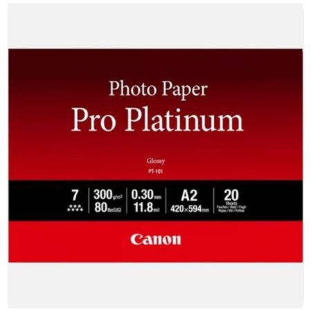 Carta fotografica Canon Pro Platinum PT-101 A2 - 20 fogli