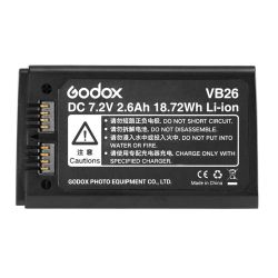 Godox Batteria VB26 per V1
