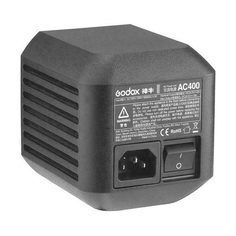 Godox  alimentatore a rete AC-DC per 400pro