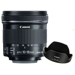 Canon EF-S 10-18/4,5-5,6 IS STM + paraluce EW73C