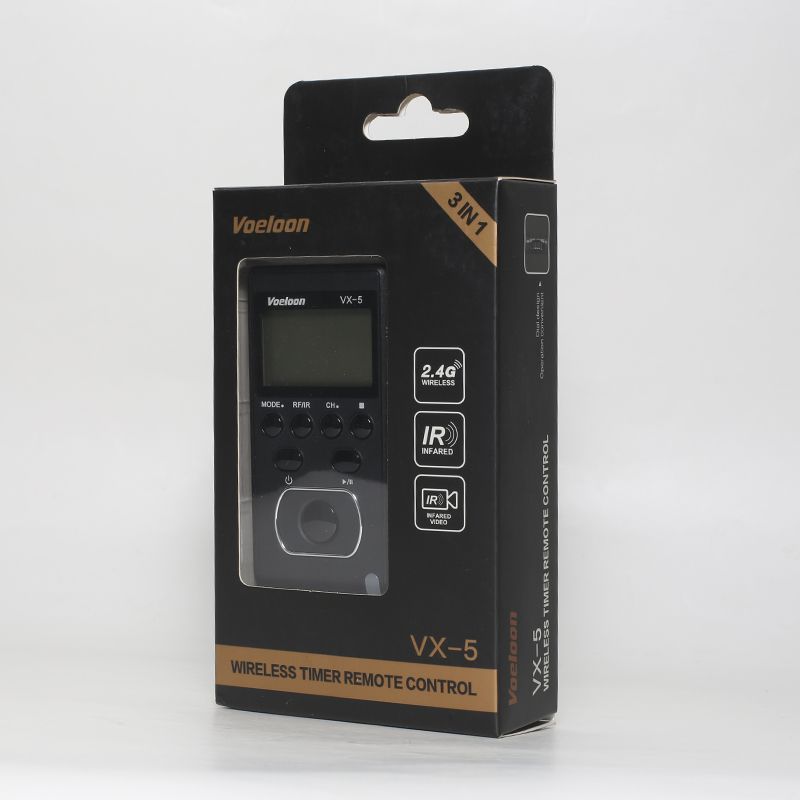 Voeloon telecomando wireless WX-5 compatibile Canon WL-4