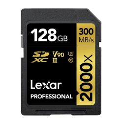 Lexar SD 2000X 128GB  SDHC UHS-II