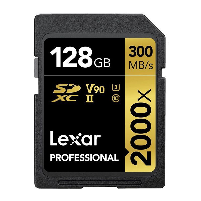 Lexar SD 2000X 128GB  SDHC UHS-II
