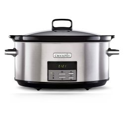 Crock-Pot Slow Cooker - 7,5 L Silver Digitale