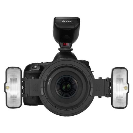 Kit Canon R100 + Canon RF 85/2 macro + Flash Godox MF12