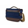 Billingham Bag Mini Eventer Canvas blue navy/cioccolato