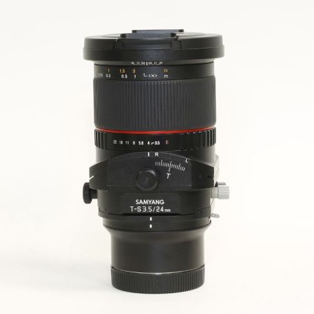 Samyang 24mm F3,5 tilt-shift per Sony