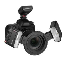 Kit Canon 90D + Canon 100/2,8L IS macro  + Flash Godox MF12 kit