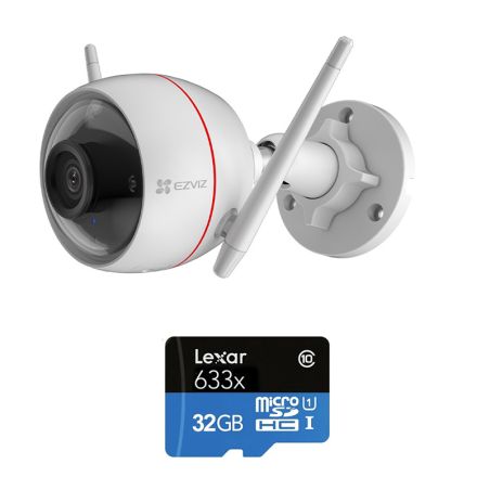 EZVIZ C3W PRO 4MP + Micro sd 32GB Videocamera da esterno