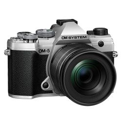 OM SYSTEM OM5 + MZuiko 12-45 II silver