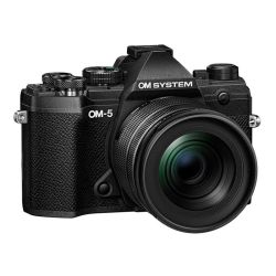 OM SYSTEM OM5 + MZuiko 12-45 II black