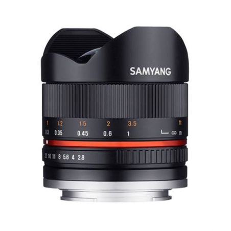 Samyang 8mmF2,8 Fisheye per Canon M