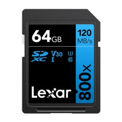 Lexar Secure Digital card 800X SDHC 64GB