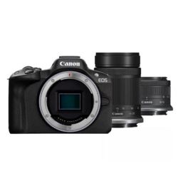 Canon EOS R50 + RF-S 18-45 + RF-S 55-210