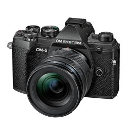 OM SYSTEM OM5 + MZuiko 12-40 II black