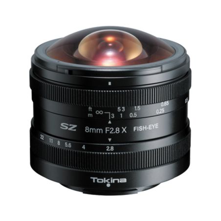 Tokina SZ 8mm f2,8 fish-eye APS-C  per Sony