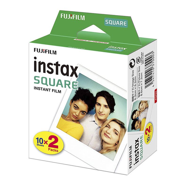 FUJI INSTAX SQUARE FILM 10x2 PACK