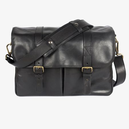 Bronkey - Roma Black Leather Camera Bag