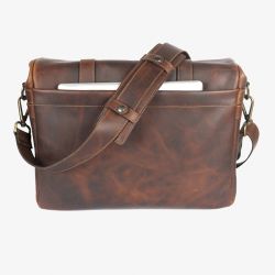 Bronkey - Roma Cognac Leather Camera Bag