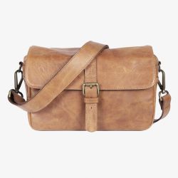 Bronkey - París tanned Leather Camera Bag