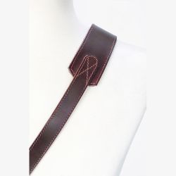 Bronkey - Tokyo 602 - Brown & Red sling leather camera strap