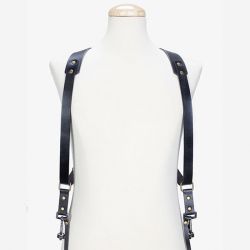 Bronkey - Tokyo 701 - Black & Red dual leather camera strap