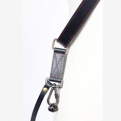 Bronkey - Tokyo 701 - Black & Red dual leather camera strap