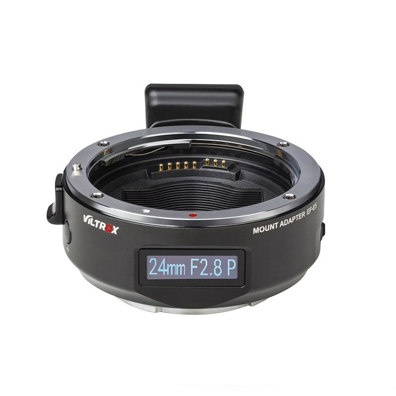 VILTROX ADATTATORE AUTO FOCUS PER OTTICHE CANON EF/EF-S SU SONY E-MOUNT CON DISPLAY OLED