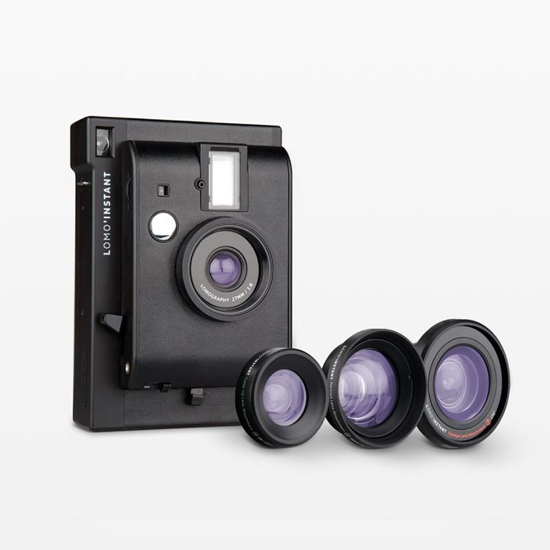 Lomo’Instant Black Edition e Kit di Lenti