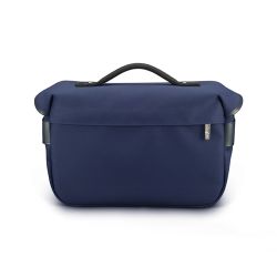 Billingham Borsa Hadley Pro Tela Navy/Bordi Cuoio navy e interno cioccolato Edizione Limitata