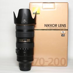 Nikkor AFs 70-200mmF/2,8 G VR II