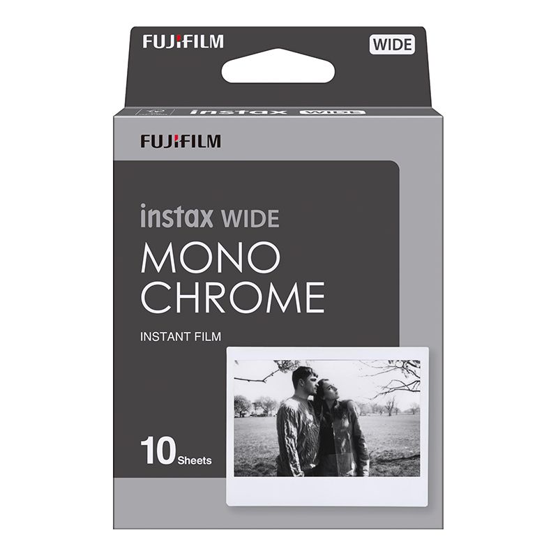 FUJI INSTAX WIDE FILM 10 PACK Monochrome