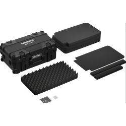 Gutek Tortoise T-300 Valigia Rigida con scomparto in spugna e ruote