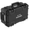 Gutek Tortoise T-300 Valigia Rigida con scomparto in spugna e ruote