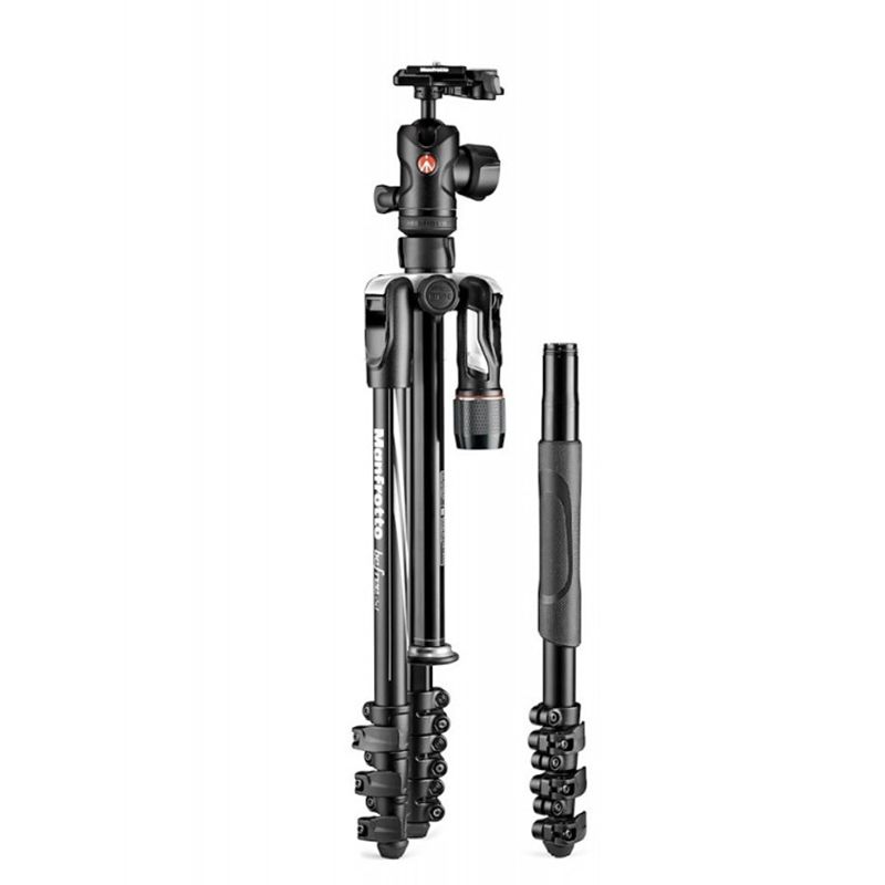 Manfrotto Befree 2N1 treppiede e monopiede in alluminio