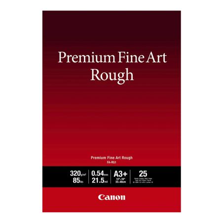 Carta Canon Premium Fine Art FA-RG1 A3+ - 25 fogli Carta Canon Premium Fine Art FA-RG1 A3+ - 25 fogli