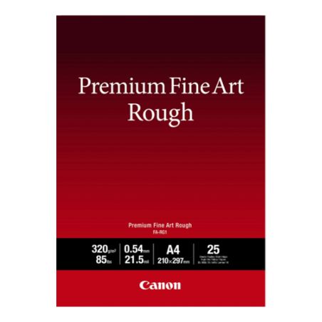 Carta Canon Premium Fine Art FA-RG1 A4 - 25 fogli Carta Canon Premium Fine Art FA-RG1 A4 - 25 fogli