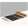 Gutek ASFST300 Imbottitura rigida componibile per Custodia Protettiva T300