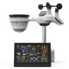 DiProgress Mystral Stazione metereologica multifunzione con display a colori touchscreen e sensore da esterno