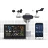 DiProgress Mystral Stazione metereologica multifunzione con display a colori touchscreen e sensore da esterno