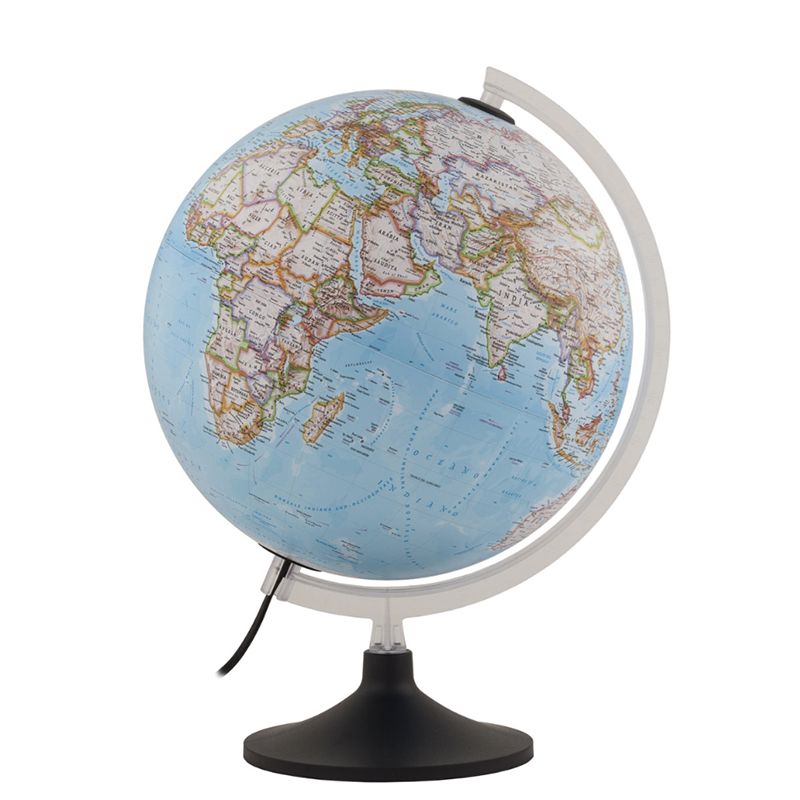National Geographic Mappamondo carbon classic