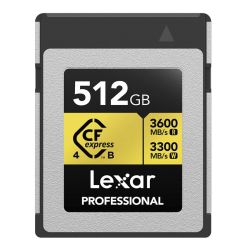 Lexar CFExpres B 4.0 512GB Gold