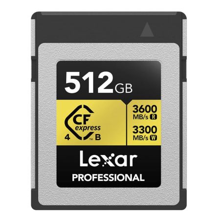 Lexar CFExpres B 4.0 512GB Gold