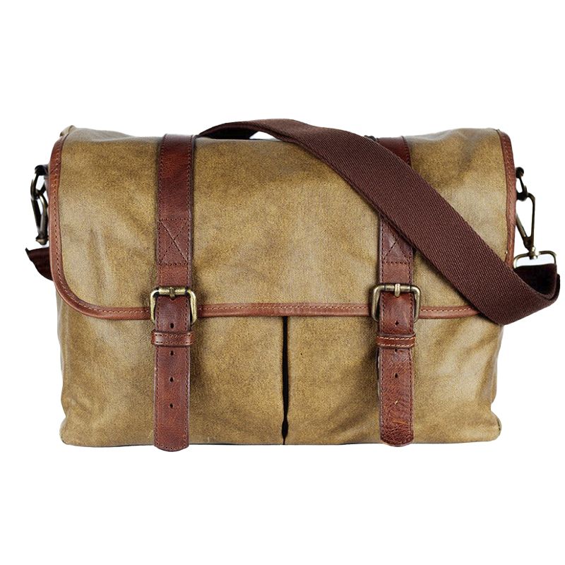 Bronkey - Roma Canvas Olive Green Camera Bag