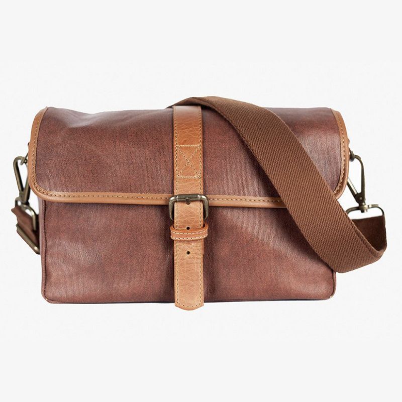 Bronkey - París Camera Bag Canvas Coffee color