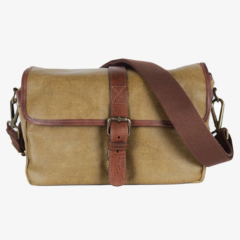 Bronkey - París Camera Bag Canvas Olive Green